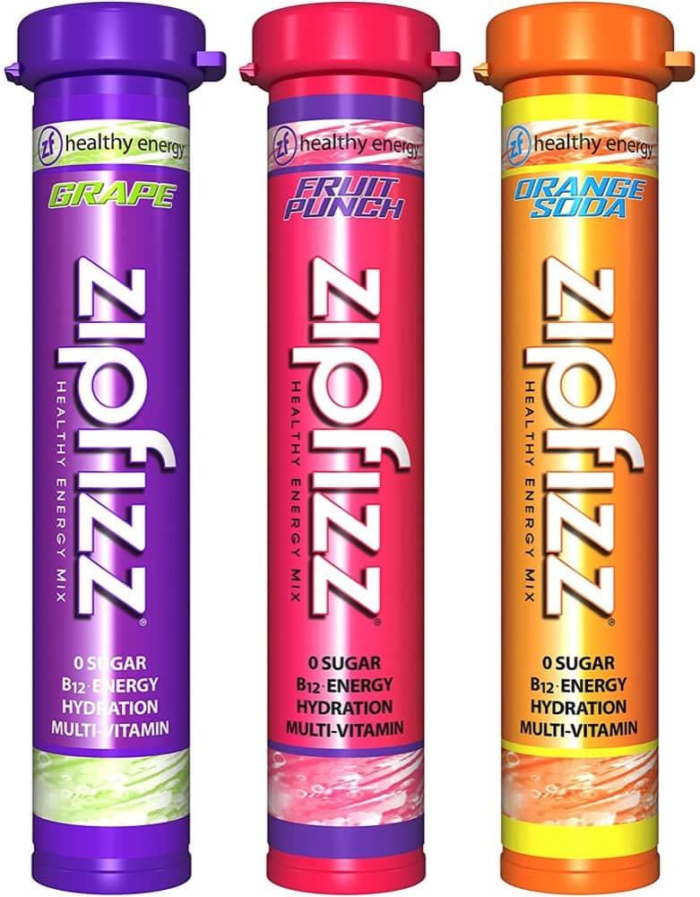 Bột Vitamin Không Đường Zipfizz 30 ống
