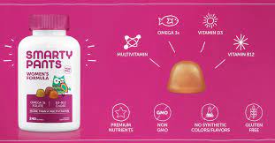 KẸO DẺO VITAMIN TỔNG HỢP DÀNH CHO PHỤ NỮ SMARTYPANTS WOMEN’S FORMULA MULTIVITAMI HỘP 240 VIÊN