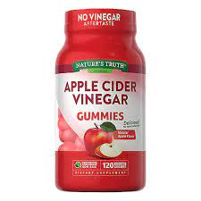 KẸO DẺO HỖ TRỢ GIẢM CÂN, THANH LỌC CƠ THỂ GIẤM TÁO HỮU CƠ NATURE'S TRUTH  ORGANIC APPLE CIDER VINEGAR  ( HỘP 120 VIÊN )