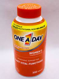 Vitamin tổng hợp  cho nữ  dưới 50 tuổi One A Day Women’s Multivitamin hộp  300 viên