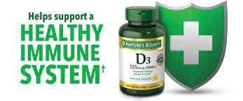 VIÊN UỐNG BỔ SUNG VITAMIN D3, NATURE’S BOUNTY D3 125 MCG (5000IU) HỘP 400 VIÊN NANG MỀM
