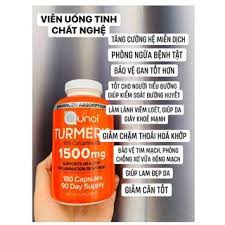 Viên Uống Tinh Chất Nghệ Qunol Turmeric 1500mg Hộp 180 Viên