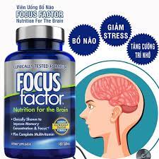 Viên Uống Bổ Não FOCUS FACFOR NUTRITION FOR THE BRAIN 180 viên