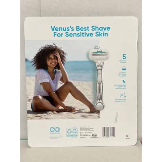 BỘ DAO CẠO DÀNH CHO NỮ 5 LƯỠI CAO CẤP GILLETTE VENUS DELUXE SMOOTH SENSITIVE 1 THÂN VÀ  11 LƯỠI