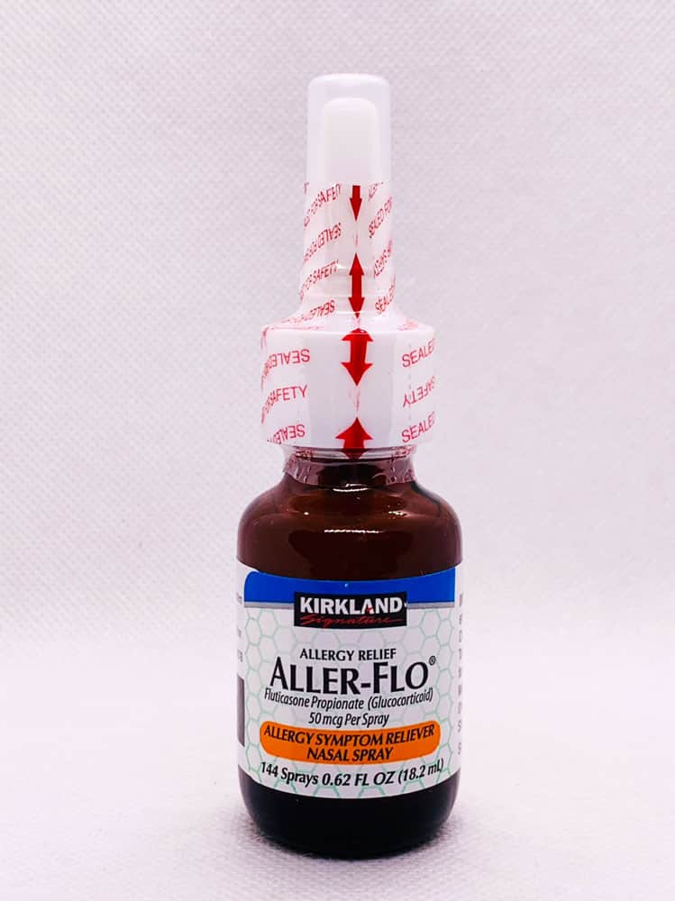 DUNG DỊCH XỊT MŨI DỊ ỨNG, HỖ TRỢ VIÊM XOANG KIRKLAND SIGNATURE ALLER - FLO 50MCG ALLERGY SPRAY ( CHAI x 18.2ML )