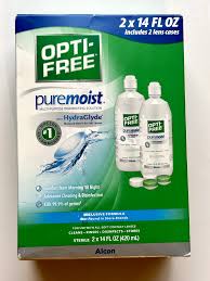 Nước Ngâm Kính Áp Tròng OPTI-FREE Puremoist set 2 chai 420ml