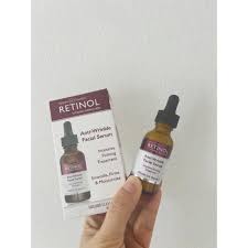 Serum Retinol chống lão hoá, dưỡng trắng sáng và săn chắc da SKINCARE COSMETICS RETINOL VITAMIN ENRICHED ANTI-WRINKLE FACIAL SERUM 30ML