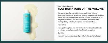 DẦU GỘI TĂNG PHÒNG TÓC MOROCCANOIL EXTRA VOLUME SHAMPOO 250ML