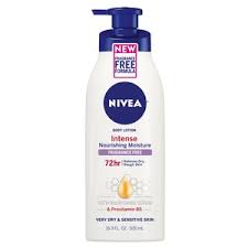 SỮA DƯỠNG THỂ DƯỠNG ẨM TÁI TẠO LÀN DA VỚI PROVITAMIN B5 PHÙ HỢP CHO  DA KHÔ NIVEA INTENSE HEALING NOURISHING MOISTURE & POVTAMIN B5 CHAI 500ML