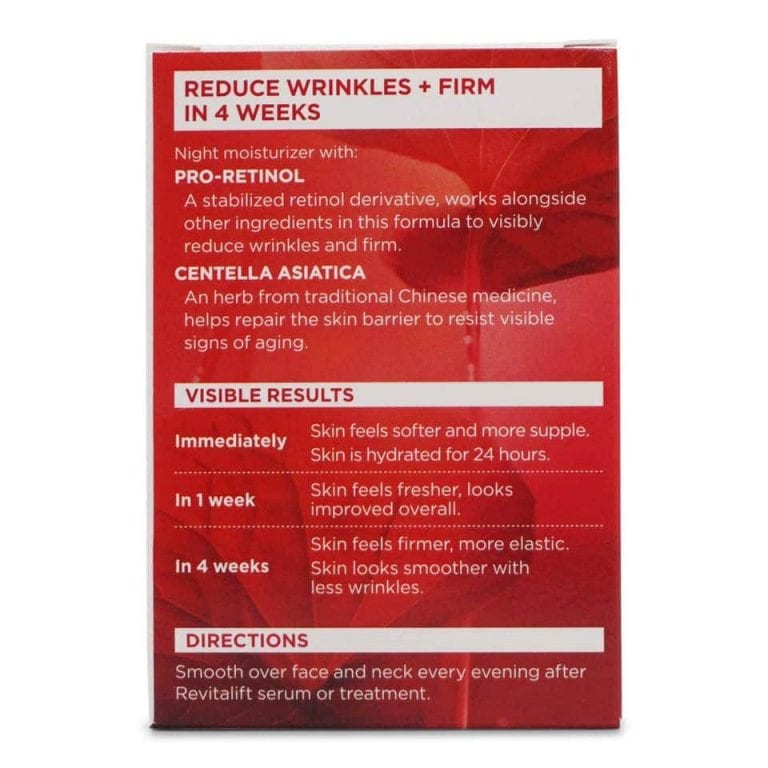 Kem dưỡng ẩm chống nhăn, làm săn chắc da ban đêm L’Oreal Revitalift Anti-Wrinkle + Firming Night Moisturizer 48g