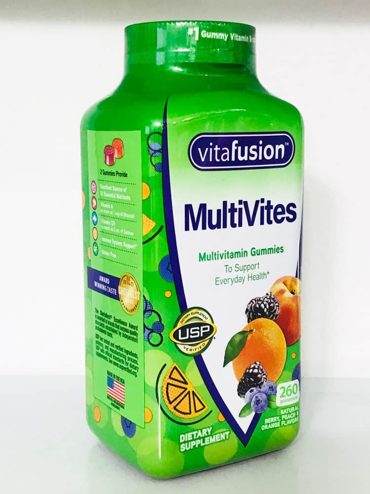 KẸO DẺO BỔ SUNG VITAMIN TỔNG HỢP, HỖ TRỢ SỨC KHỎE VITAFUSION MULTIVITES MULTIVITAMIN GUMMIES  ( HỘP 260 VIÊN PHÙ HỢP CHO CẢ NAM VÀ NỮ )