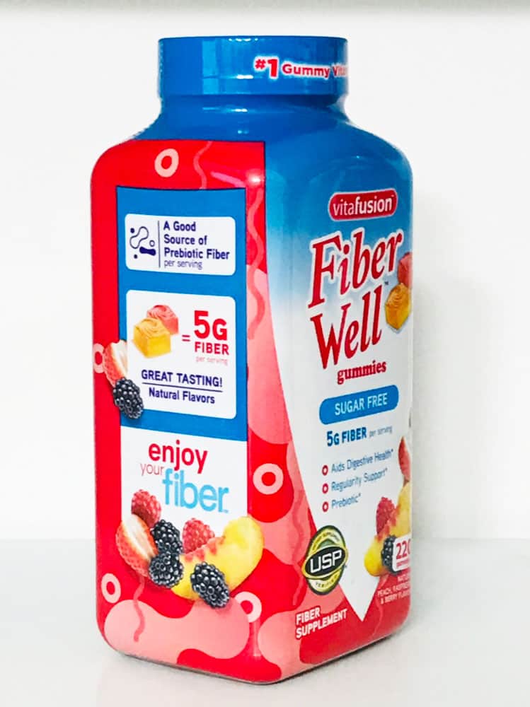 KẸO BỔ SUNG CHẤT XƠ KHÔNG ĐƯỜNG VITAFUSION FIBER WELL GUMMIES SUGAR FREE HỘP 220 VIÊN