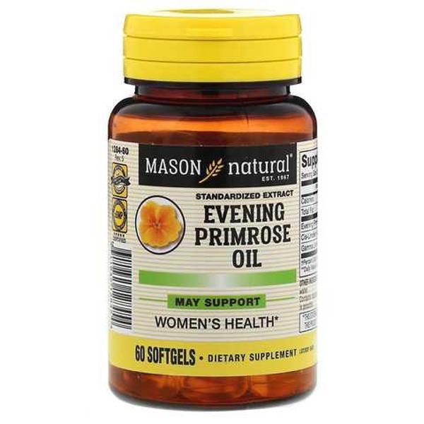 VIÊN UỐNG TINH DẦU HOA ANH THẢO CÂN BẰNG NỘI TIẾT TỐ NỮ MASON NATURAL EVENING PRIMROSE OIL 1000MG HỘP  60 VIÊN )