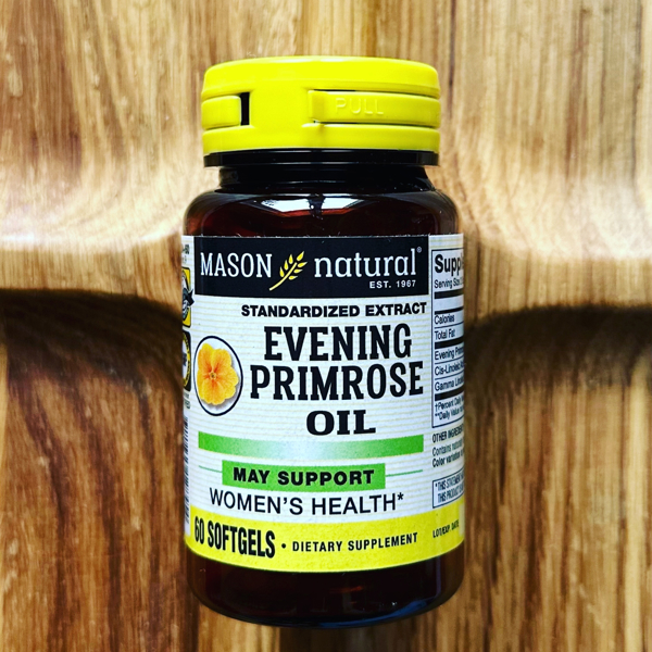 VIÊN UỐNG TINH DẦU HOA ANH THẢO CÂN BẰNG NỘI TIẾT TỐ NỮ MASON NATURAL EVENING PRIMROSE OIL 1000MG HỘP  60 VIÊN )