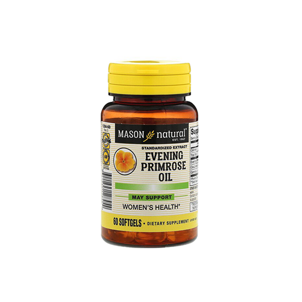 VIÊN UỐNG TINH DẦU HOA ANH THẢO CÂN BẰNG NỘI TIẾT TỐ NỮ MASON NATURAL EVENING PRIMROSE OIL 1000MG HỘP  60 VIÊN )