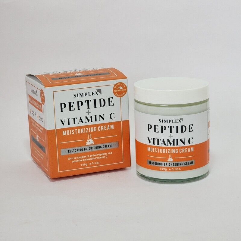 KEM DƯỠNG ẨM, PHỤC HỒI DA SIMPLEX PEPTIDE + VITAMIN C MOISTURIZING CREAM HỘP 149G