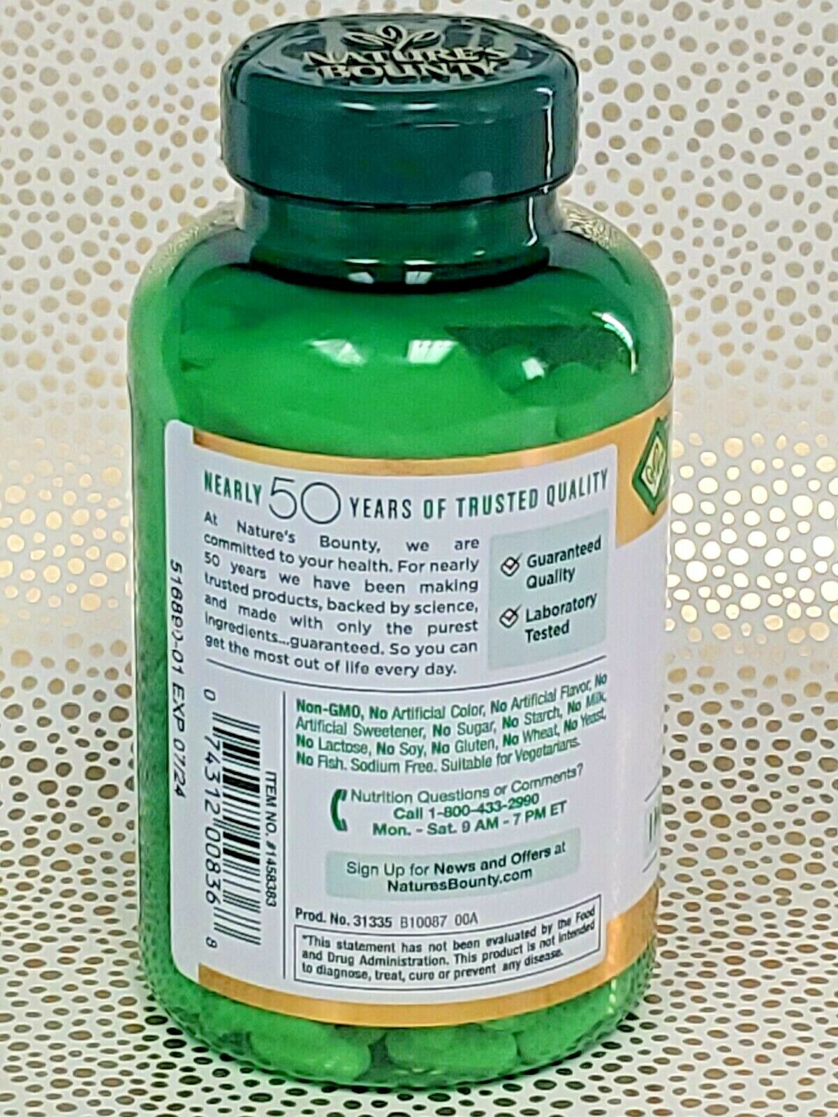 VIÊN UỐNG BỔ SUNG KẼM NATURE'S BOUNTY ZINC 50MG - 400 VIÊN