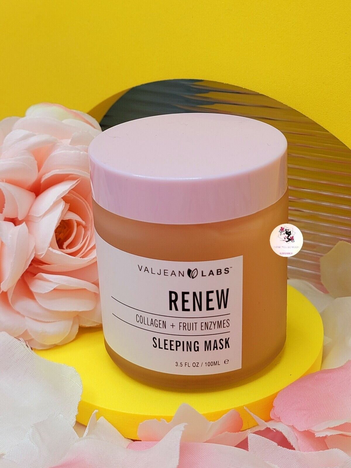 MẶT NẠ NGỦ DƯỠNG ẨM, LÀM SÁNG SĂN CHẮC DA VALJEAN LABS RENEW COLLAGEN + FRUIT ENZYMES SLEEPING MASK 100ML