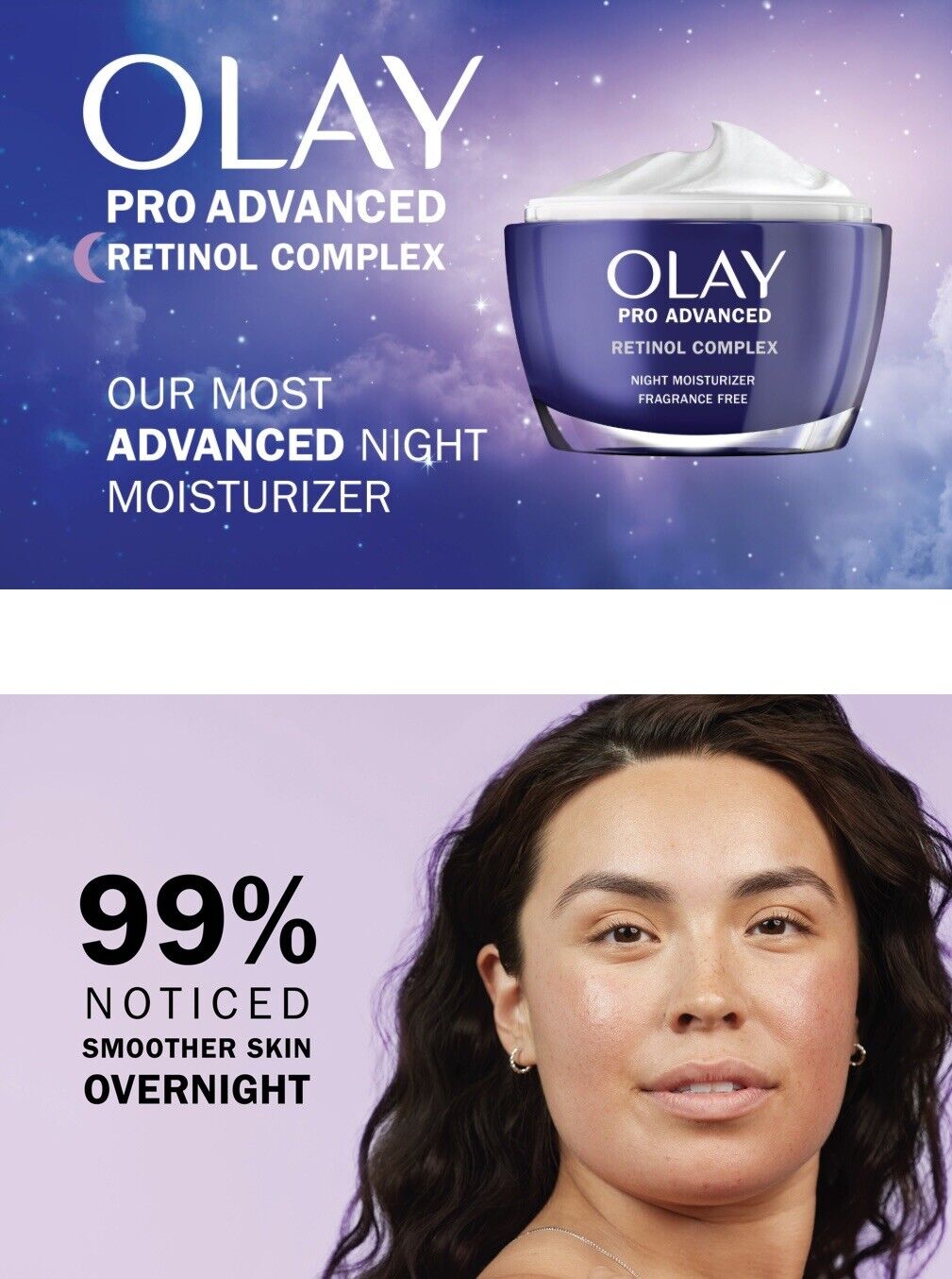 KEM ĐÊM DƯỠNG ẨM PHỨC HỢP RETINOL BẢN NÂNG CAO, OLAY PRO ADVANCED RETINOL COMPLEX NIGHT MOISTURIZER  48G