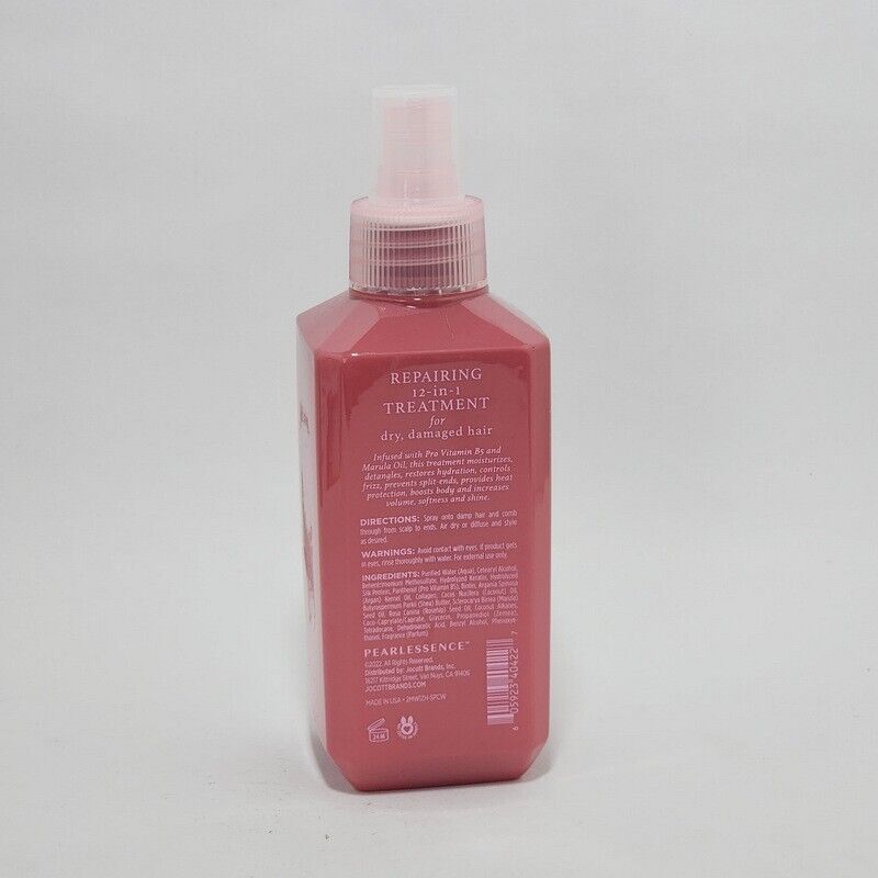 KEM XỊT DƯỠNG ẨM PHỤC HỒI ĐA NĂNG 12 TRONG 1 CHO TÓC KHÔ, TÓC HƯ TỔN  PEARLESSENCE REPAIRING 12 IN 1 TREATMENT FOR DRY, DAMAGED HAIR 236ML