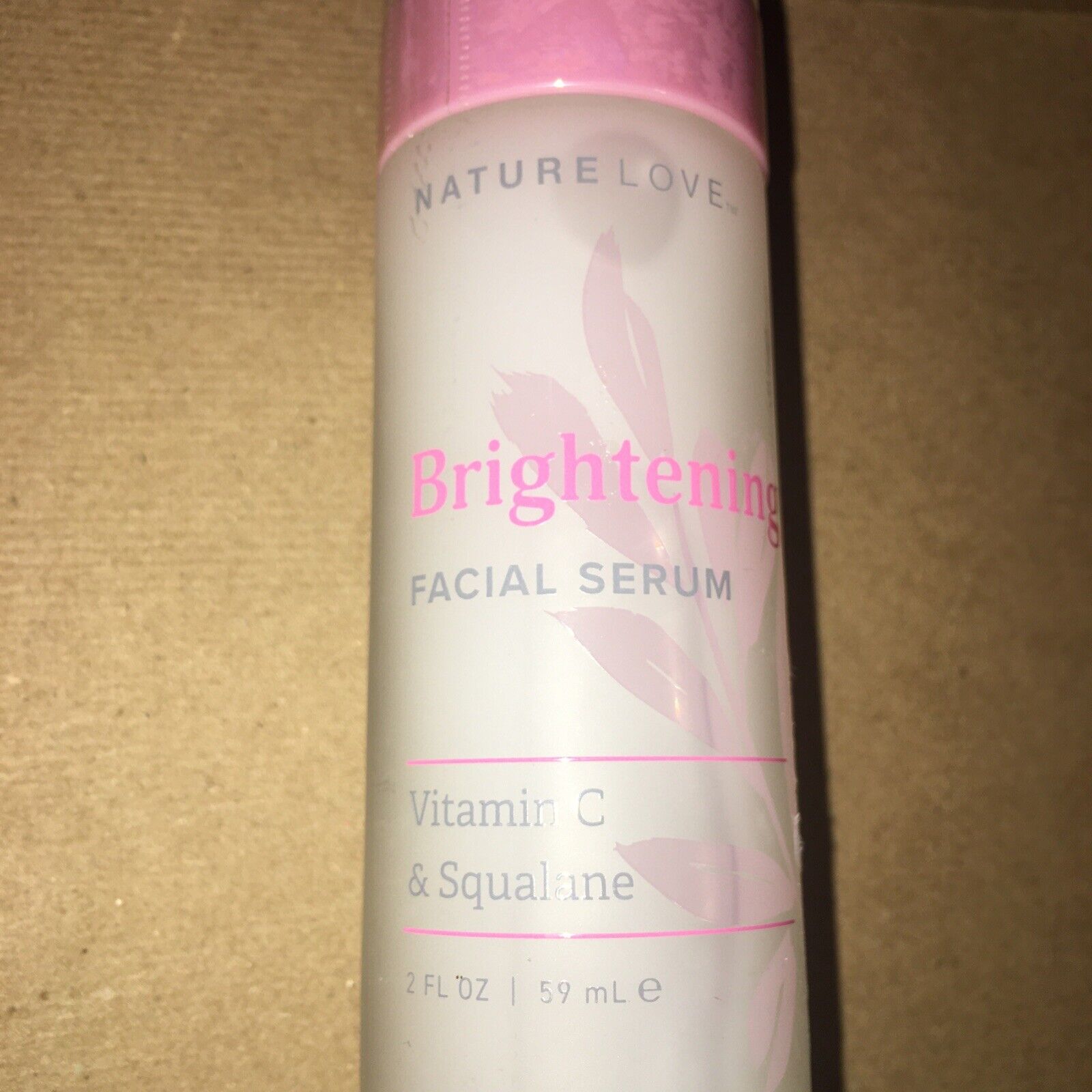 SERUM DƯỠNG ẨM CHỐNG OXY HÓA VÀ LÀM SÁNG DA NATURE LOVE BRIGHTENING FACIAL SERUM VITAMIN C & SQUALANE ( CHAI 59ML )