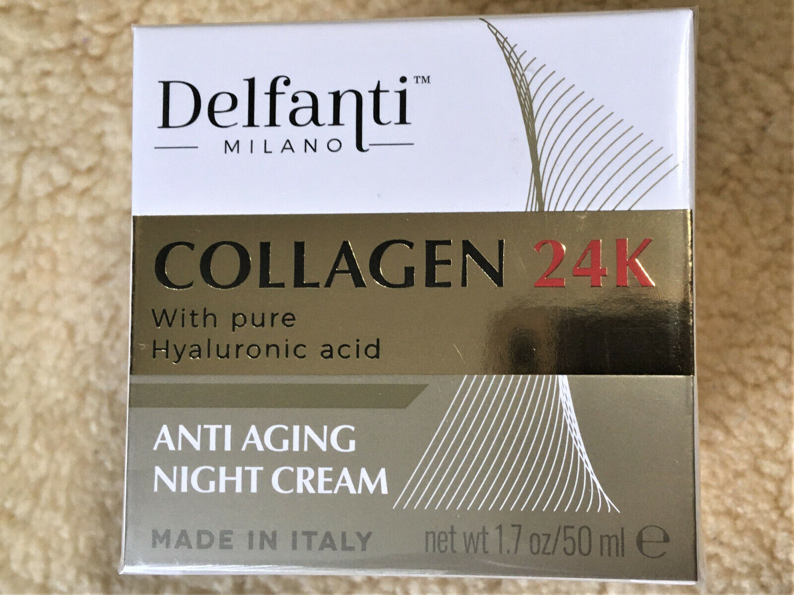 Kem Dưỡng Đêm DELFANTI MILANO COLLAGEN 24K Chống Lão Hóa ( 50ML )