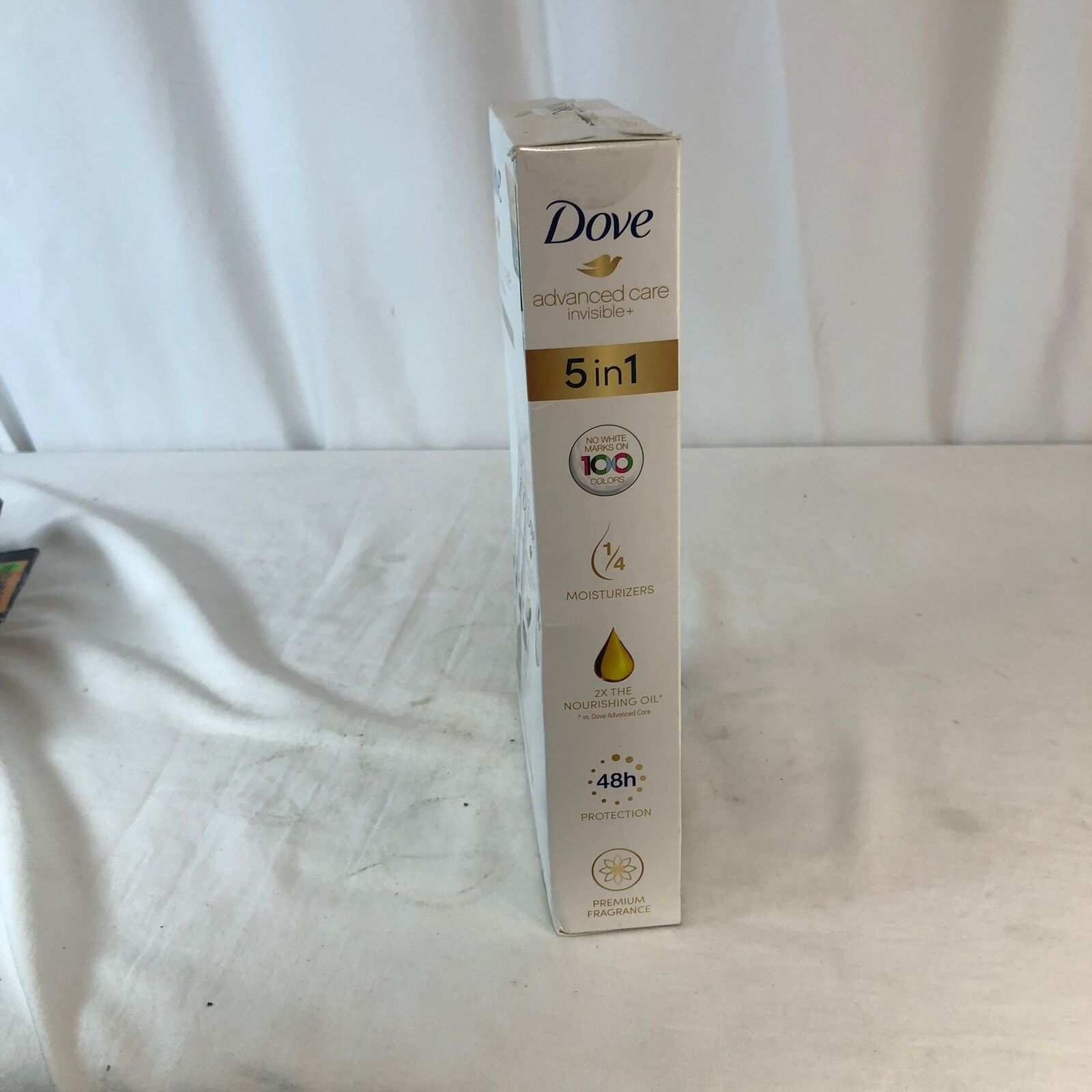 SÉT 4 CÂY THANH LĂN KHỬ MÙI NỮ 5 TRONG 1 DOVE CHIẾT XUẤT DƯA LEO VÀ XƯƠNG RỒNG, DOVE ADVANCED CARE INVISIBLE+ 5 IN 1 PROTECTION CUCUMBER & CACTUS WATER (  4 THANH LĂN x 74G )