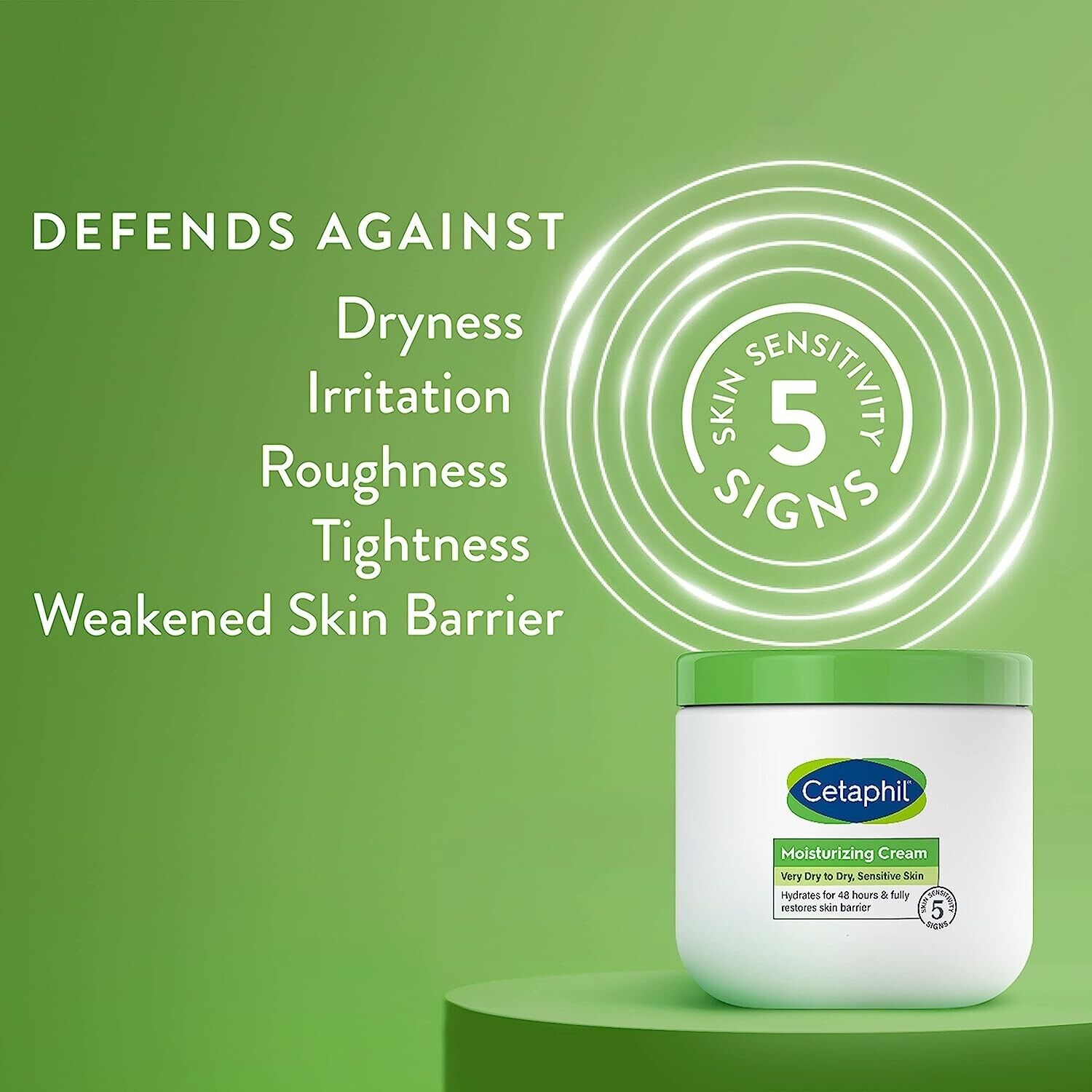 Kem dưỡng ẩm dành cho da khô & nhạy cảm Cetaphil Moisturizing Cream for Very Dry To Dry, Sensitive Skin Set 2 Hộp ( 453G + 566G )