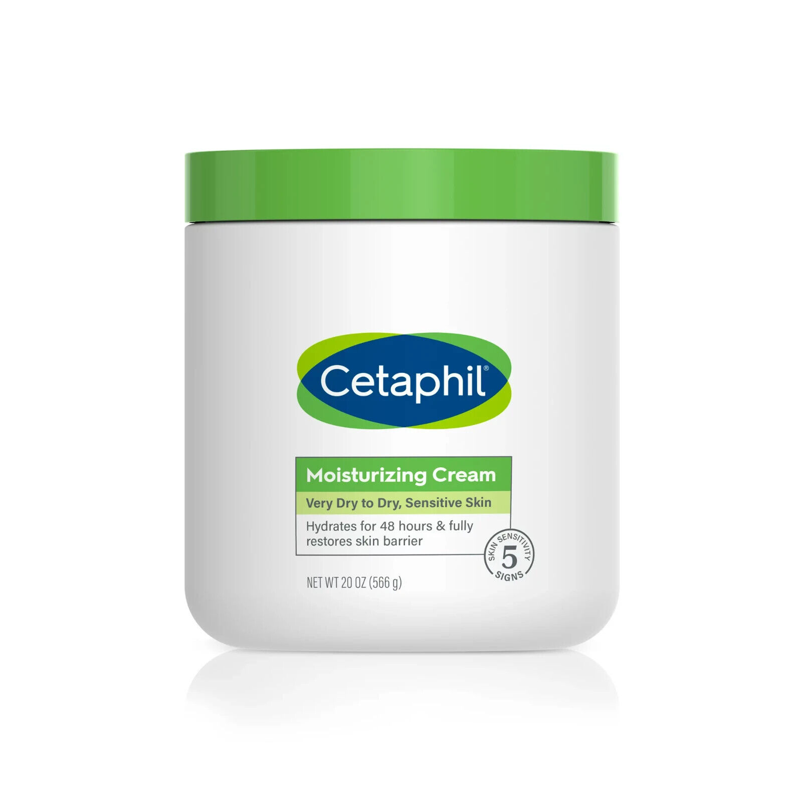 Kem dưỡng ẩm dành cho da khô & nhạy cảm Cetaphil Moisturizing Cream for Very Dry To Dry, Sensitive Skin Set 2 Hộp ( 453G + 566G )