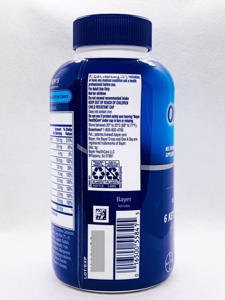 Vitamin tổng hợp  dành cho nam dưới 50 tuổi One A Day Men’s Multivitamin hộp 300 viên