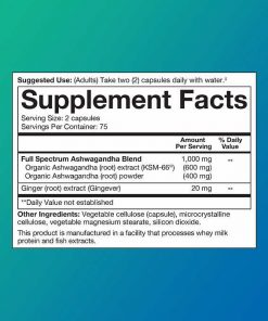 Vên Uống Nhân Sâm Ấn Độ Ashwagandha của Youtheory 1000mg 150 viên