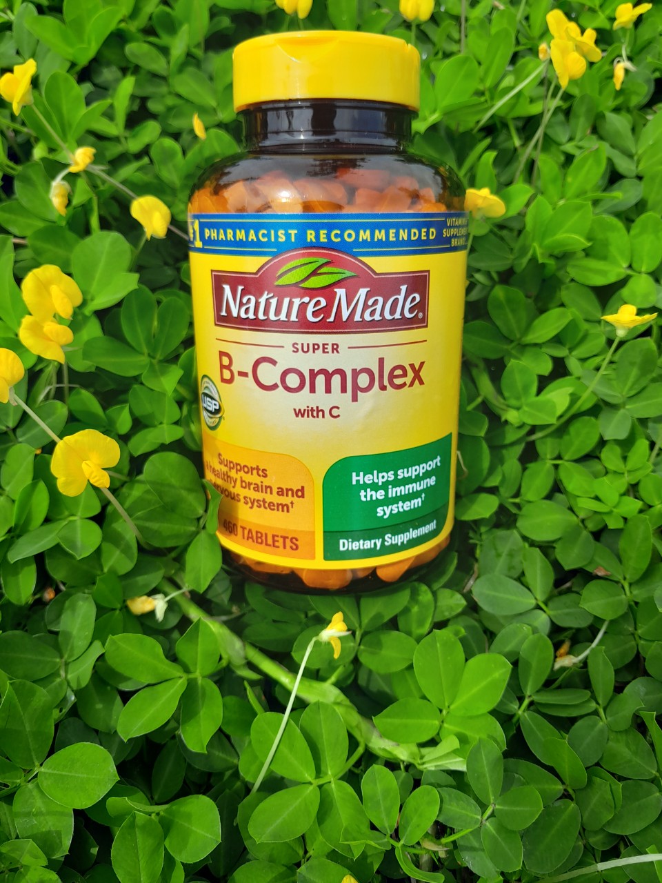 Viên Uống Bổ Sung Vitamin Super B-COMPLEX with C Của NATURE MADE Hộp 460 viên