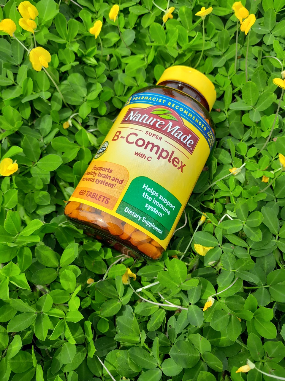 Viên Uống Bổ Sung Vitamin Super B-COMPLEX with C Của NATURE MADE Hộp 460 viên