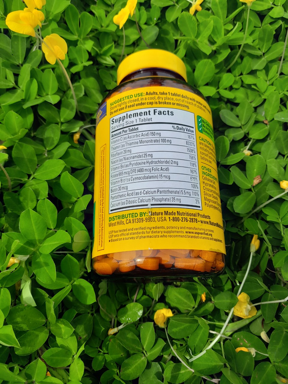 Viên Uống Bổ Sung Vitamin Super B-COMPLEX with C Của NATURE MADE Hộp 460 viên