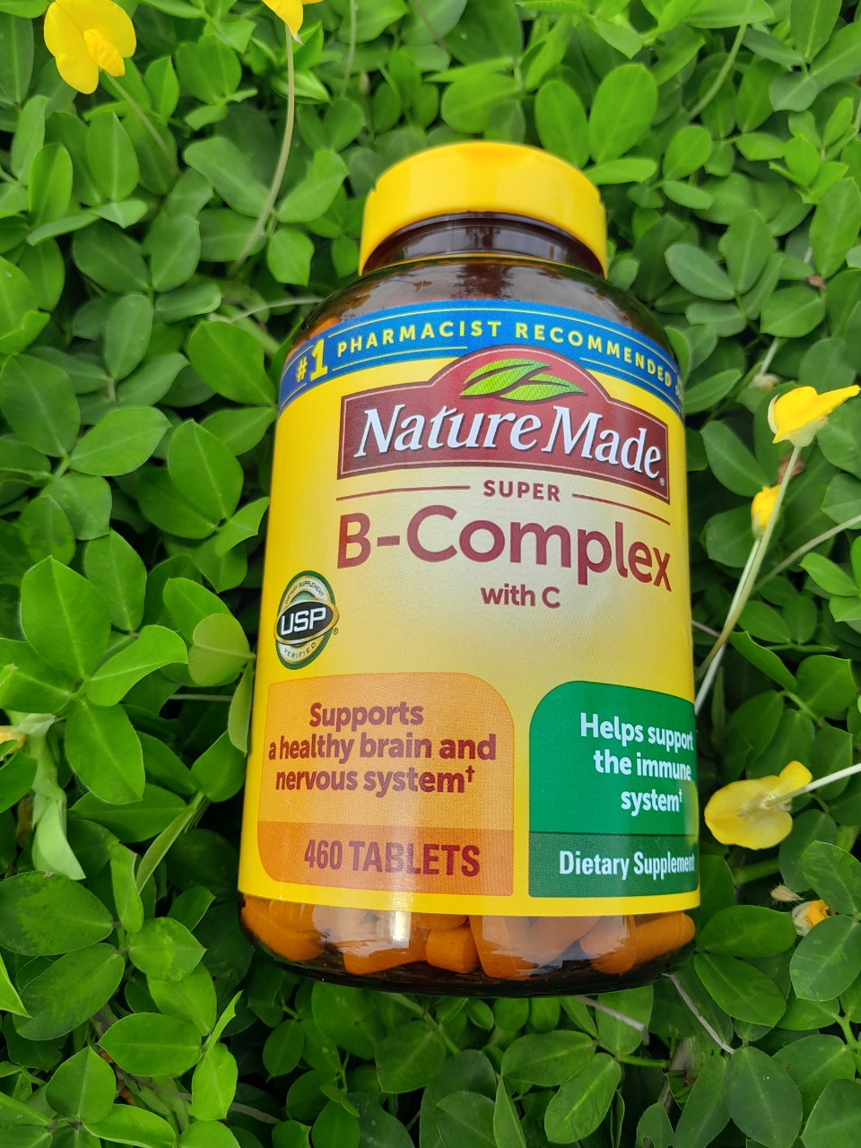 Viên Uống Bổ Sung Vitamin Super B-COMPLEX with C Của NATURE MADE Hộp 460 viên