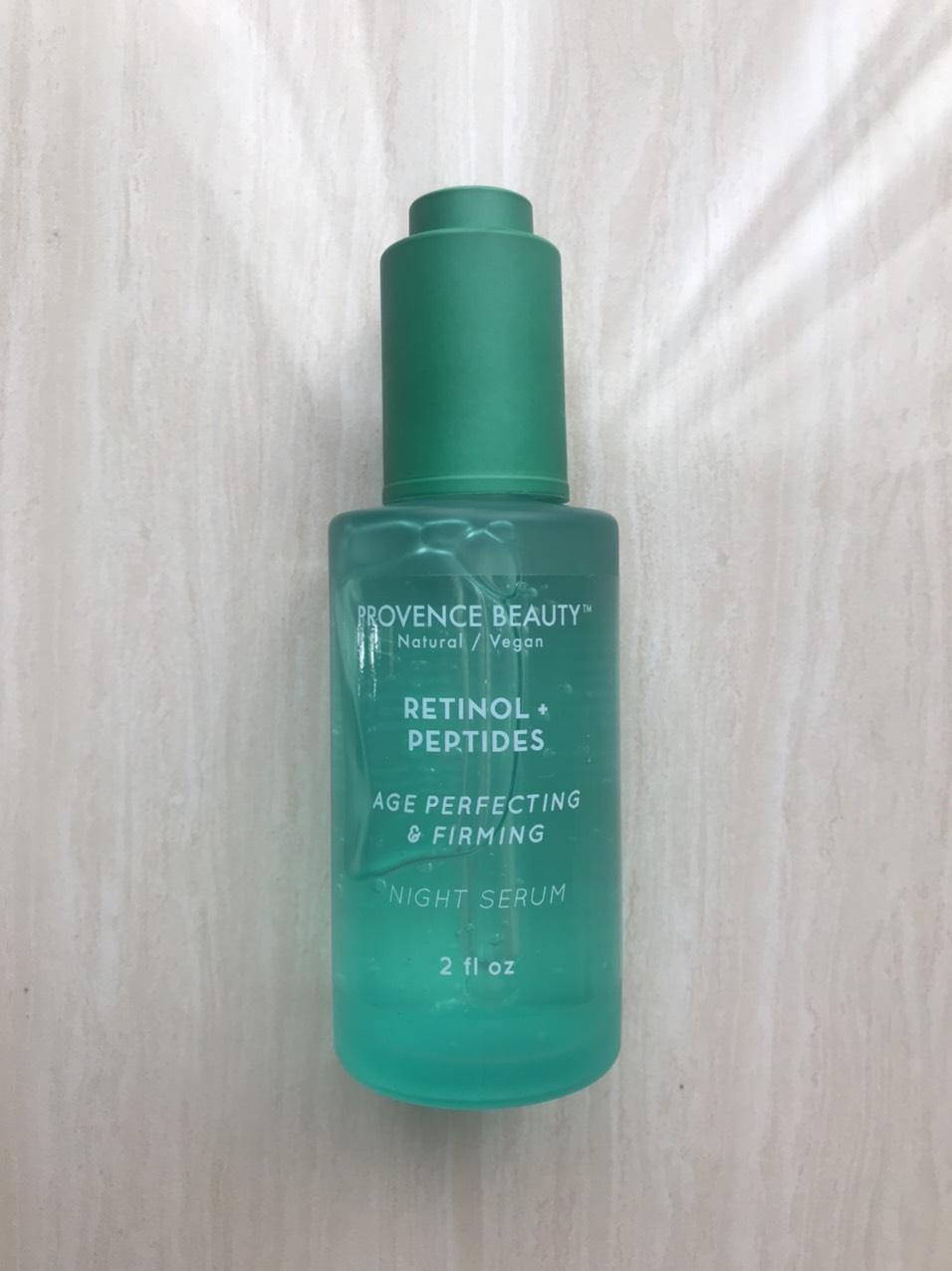 SERUM ĐÊM TRẺ HÓA LÀN DA VỚI RETINOL VÀ PEPTIDES PROVENCE BEAUTY RETINOL & PEPTIDES AGE PERFECTING & FIRMNG NIGHT SERUM ( CHAI 2 FL OZ )