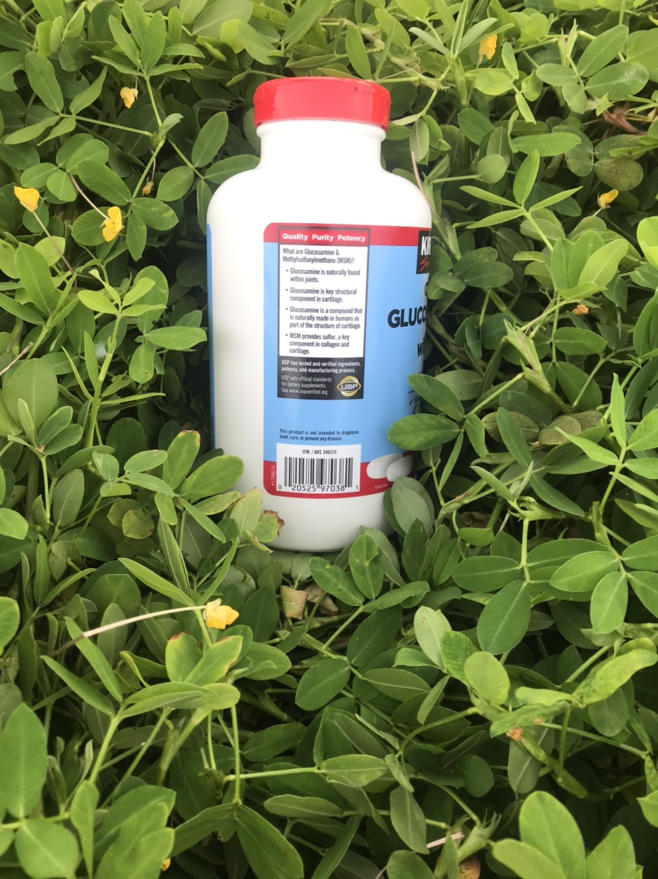 VIÊN UỐNG BỔ XƯƠNG KHỚP KIRKLAND SIGNATURE GLUCOSAMINE HCL 1500MG WITH MSM HỘP 375 VIÊN