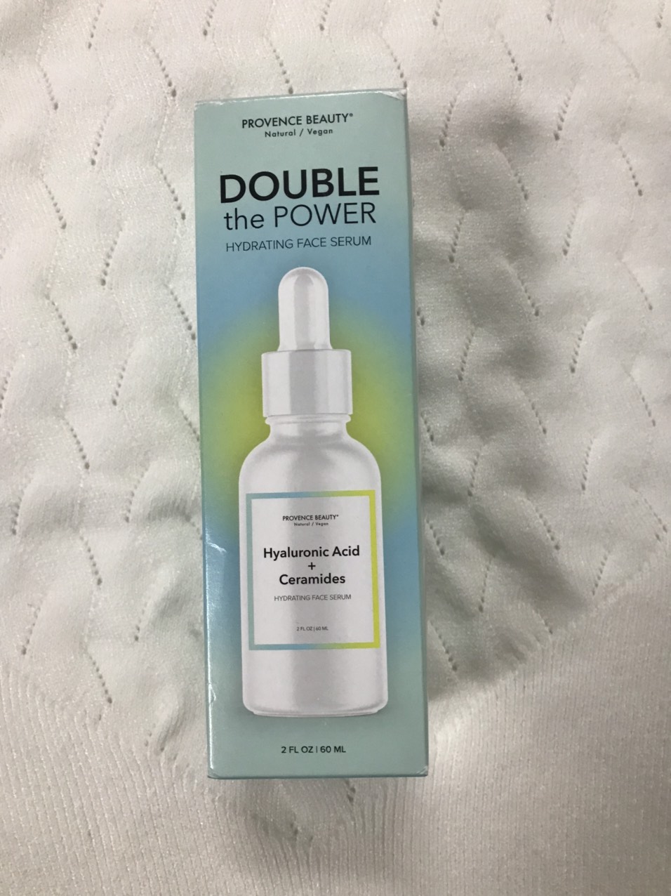 SERUM DƯỠNG ẨM NHÂN ĐÔI VỚI HYALURONIX ACID VÀ CERAMIDES, PROVENCE BEAUTY DOUBLE THE POWER HYDRATING FACE SERUM 60ML