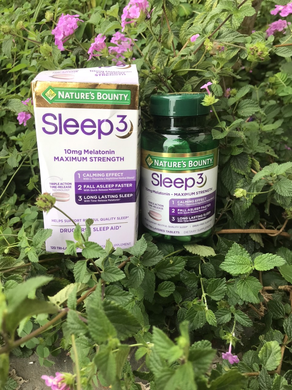 VIÊN UỐNG HỖ TRỢ GIẤC NGỦ NATURE'S BOUNTY SLEEP3 10MG MELATONIN MAXIMUM STRENGTH HỘP 120 VIÊN