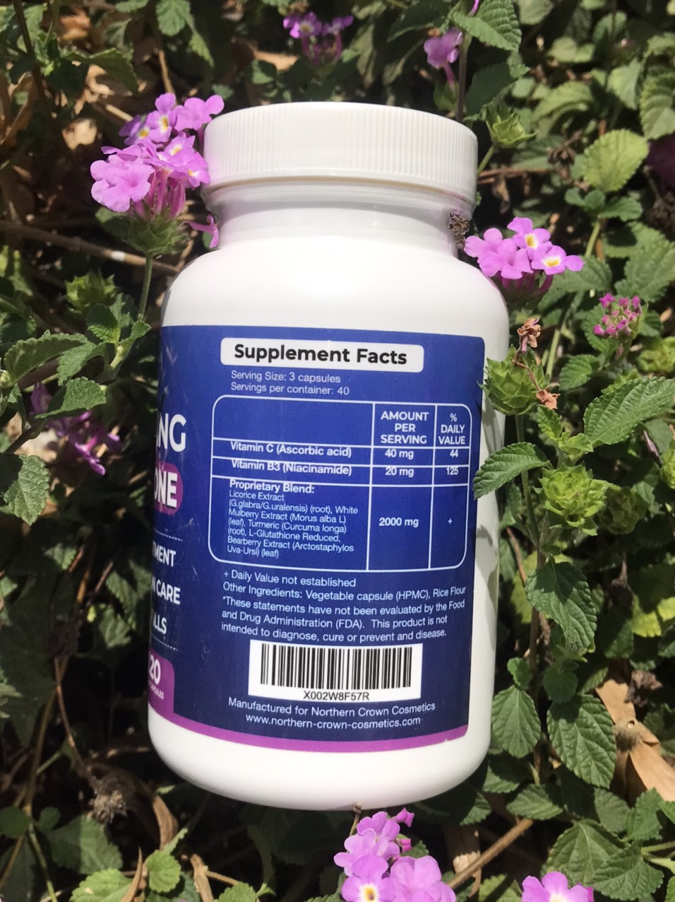 VIÊN UỐNG TRẮNG DA MỜ NÁM, TRỊ THÂM SẠM, SẸO MỤN, CHỐNG TĂNG SẮC TỐ VÀ LÃO HÓA DA  SKIN WHITENING GLUTATHIONE 2000MG( HỘP 120 VIÊN CON NHỘNG THUẦN CHAY )