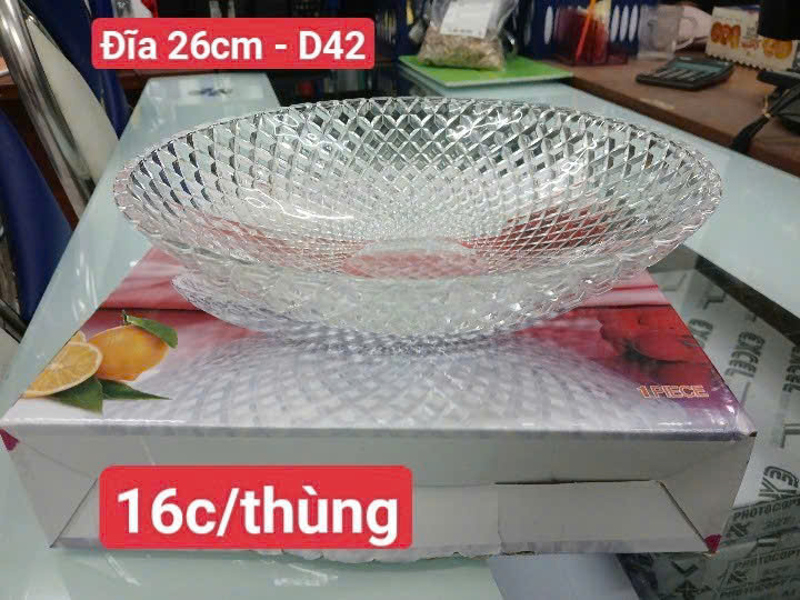 đĩa thuỷ tinh chấm bi