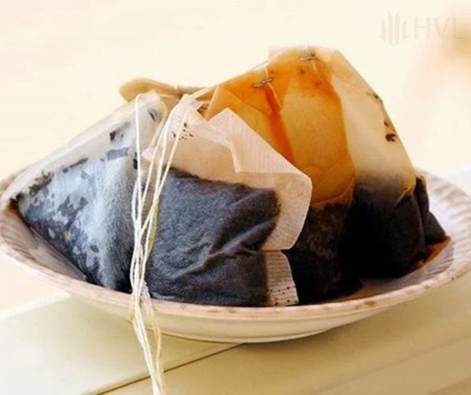 Khử Mùi Hôi Trong Nhà Với Trà Túi Lọc Đã Qua Sử Dụng.