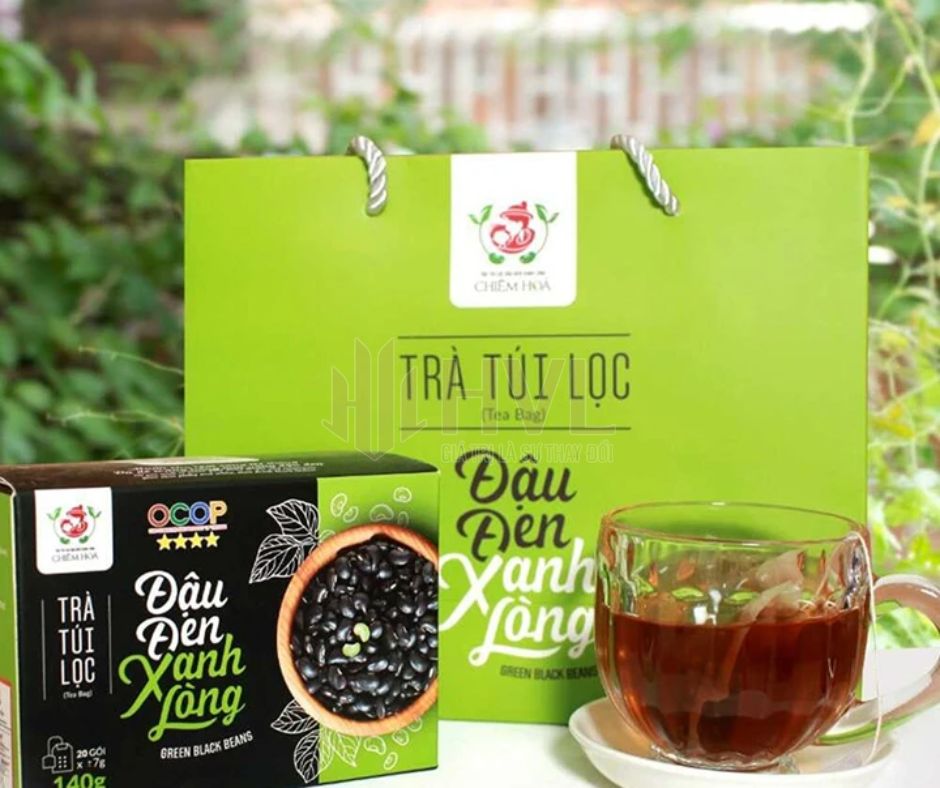Giải Độc, Làm Đẹp Da Cùng Trà Túi Lọc Đậu Đen