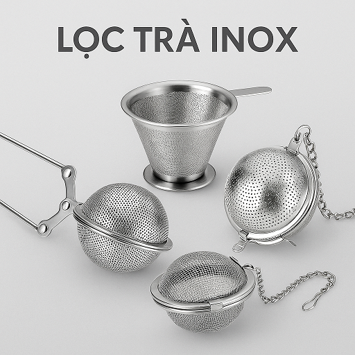 Lọc trà inox