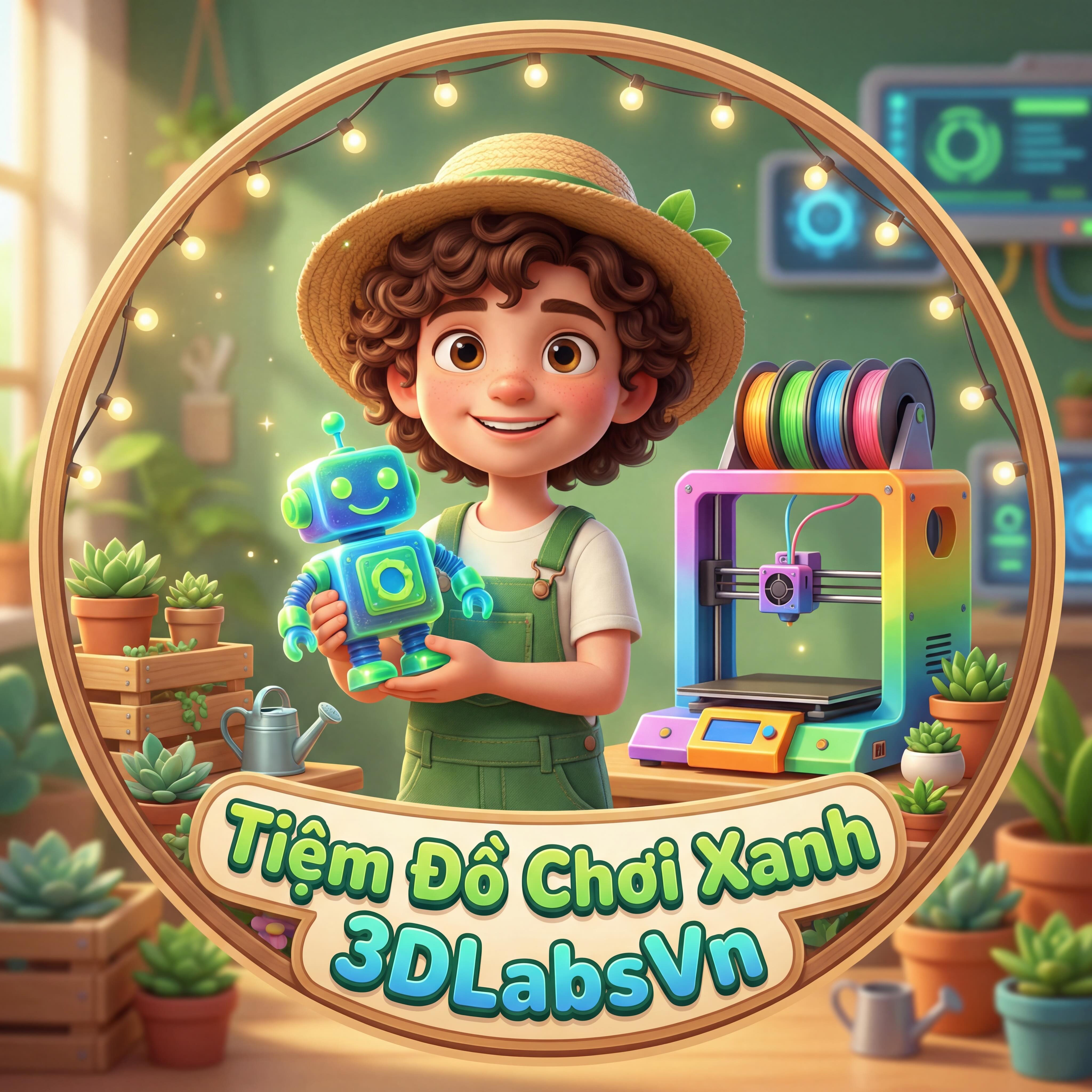 Tiệm Đồ Chơi Xanh - 3DLabsVn