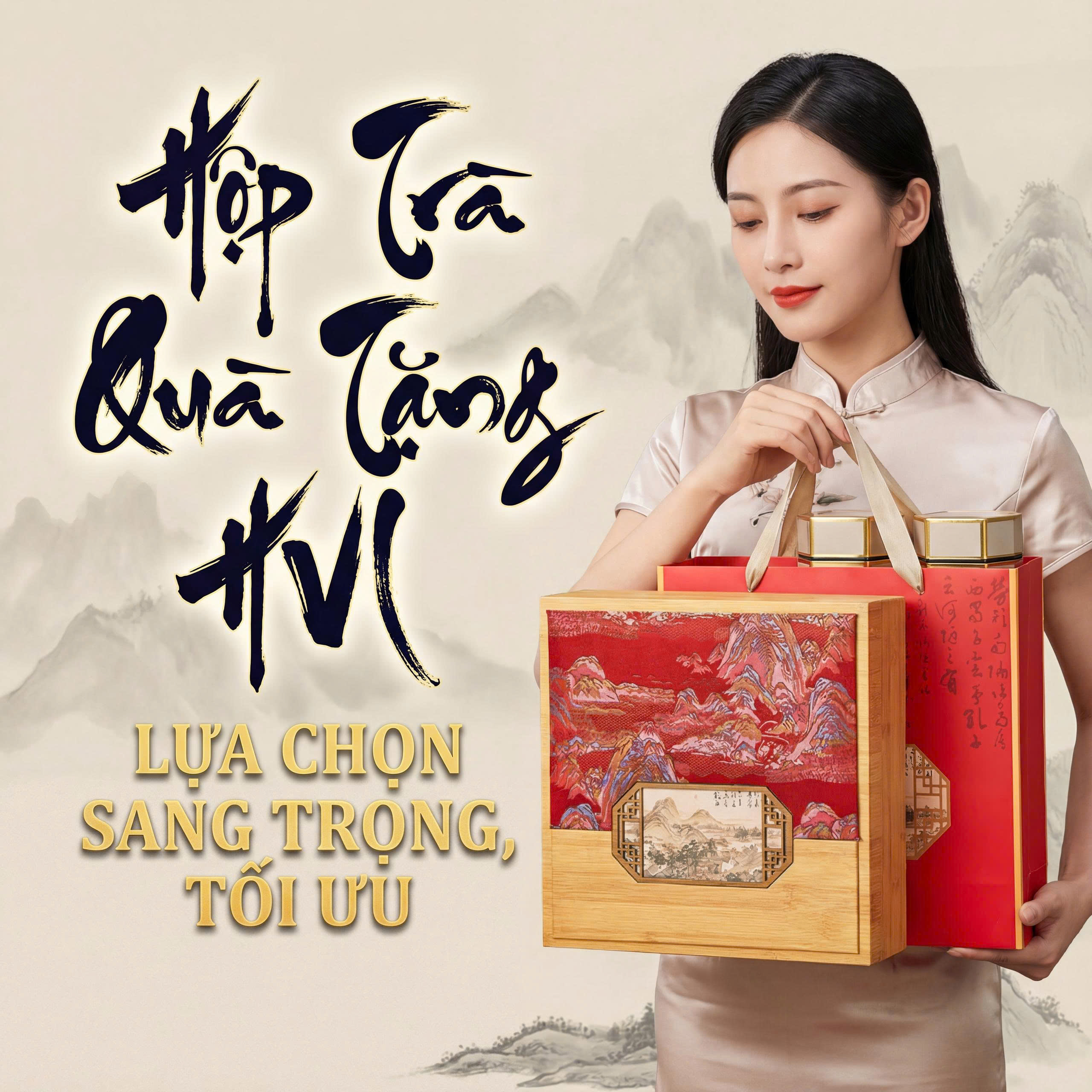 Hộp trà quà tặng