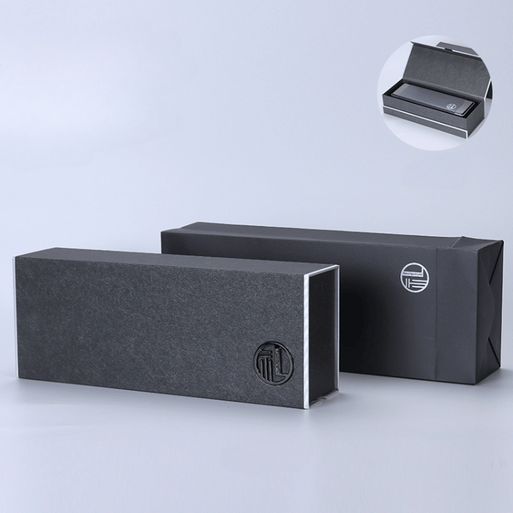 Hộp trà màu Xanh Navy kèm túi