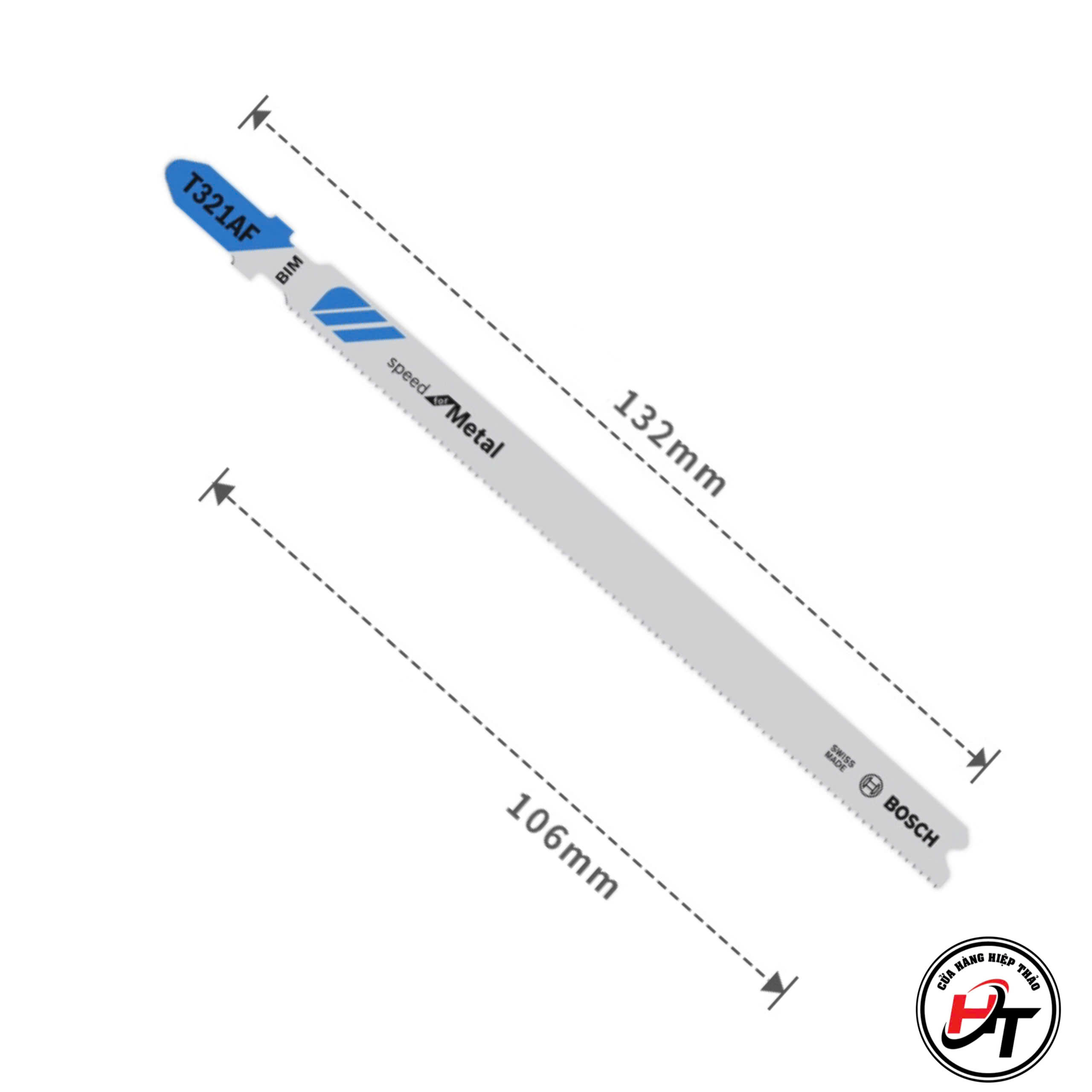 T321af Lưỡi cưa lọng inox Bosch T321AF sọc sắt BIM chính hãng LCL-B-321 Kim ...