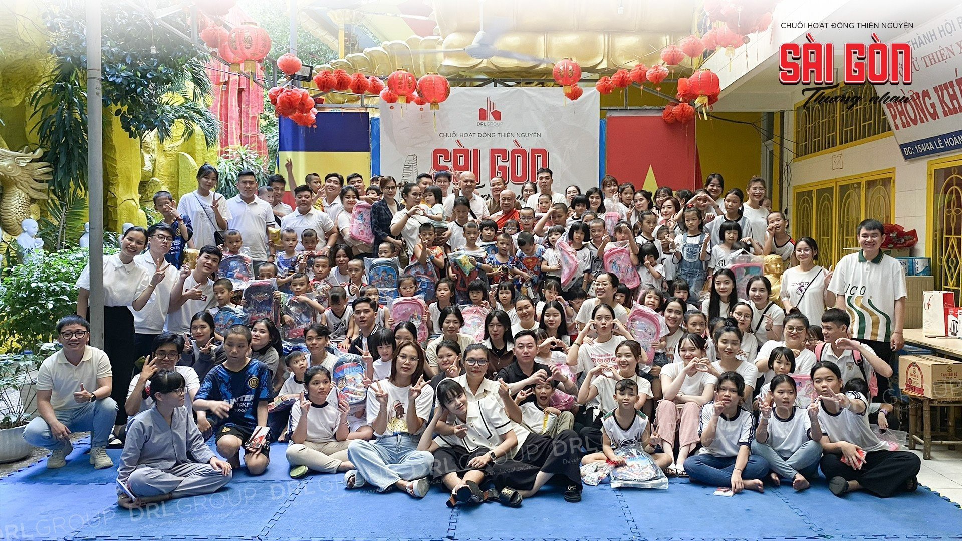 Chuỗi hoạt động thiện nguyện “DRL GROUP - Sài Gòn thương nhau”