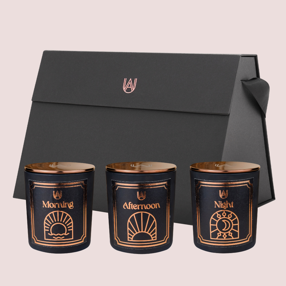 WAC - Nến thơm MORNING (Hoa Nhài, Cam Bergamot & Bạc Hà)